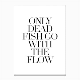 Dead Fish Canvas Print
