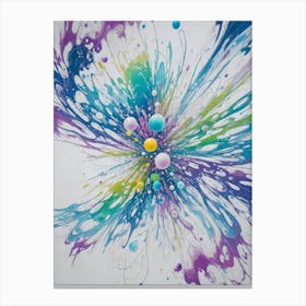 Splatter Painting 1 Canvas Print