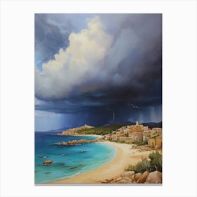 Stormy Sea.2 Canvas Print