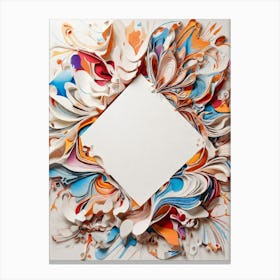 Paper Art 7 Canvas Print