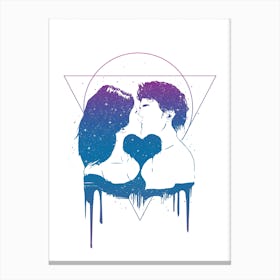 Cosmic Love II Canvas Print