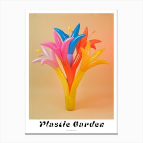 Dreamy Inflatable Flowers Poster Kangaroo Paw 1 Canvas Print