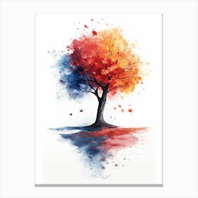 Autumn Tree Canvas Print