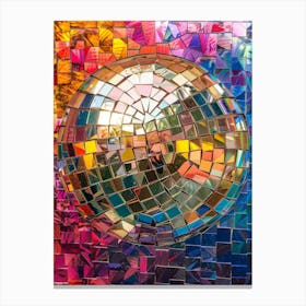 Disco Ball 16 Canvas Print