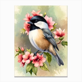 Chickadee 2 Canvas Print