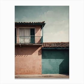 Colombia Street Scene Canvas Print