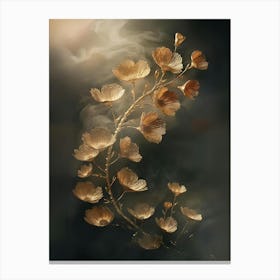 Smoke And Flowers Canvas Print