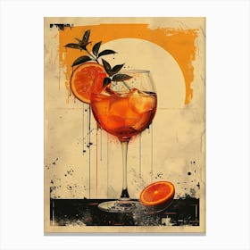 Aperol Spritz Art Print 395 Canvas Print