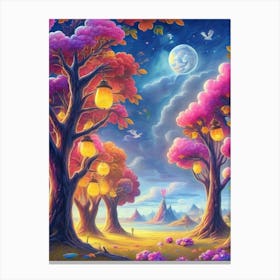 Fairytale Forest 2 Canvas Print