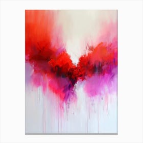 Heart Of Red Canvas Print