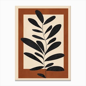 Minimal Plant 1 Canvas Print