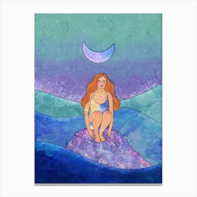 Water Goddess Canvas Print