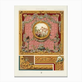 18th Century Pattern, Albert Racine (6) Canvas Print