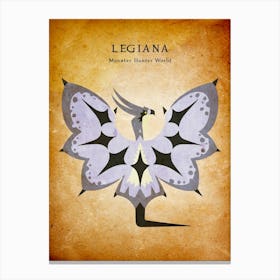 Legiana Vintage Canvas Print