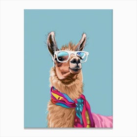 Llama 5 Canvas Print