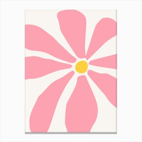 Pink Daisy Canvas Print