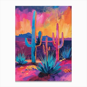 Saguaro Canvas Print Canvas Print