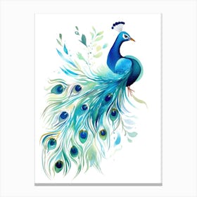 Peacock 7 Canvas Print