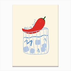 Spicy Girl Canvas Print