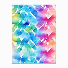 Watercolour Dna 5 Canvas Print