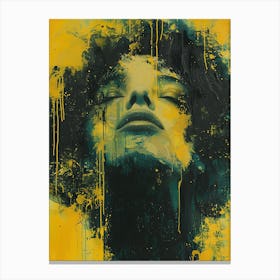 Afro-American Woman Canvas Print