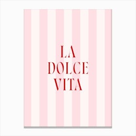 La Dolce Vita Canvas Print