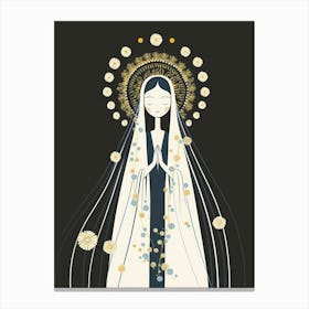 Virgin Mary 3 Canvas Print