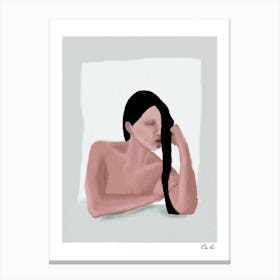 Tired Canvas Print