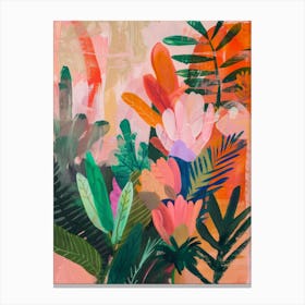 Tropical Blooms Canvas Print