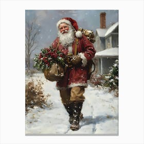 Santa Claus 47 Canvas Print