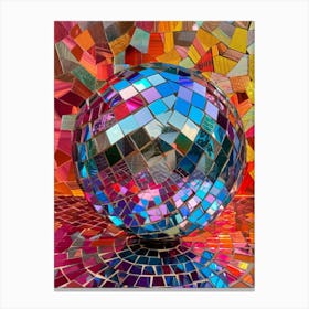 Mosaic Ball Canvas Print