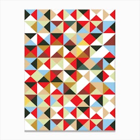 Abstract Geometric Pattern 1 Canvas Print