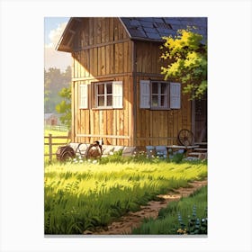 House In The Countryside 2 Canvas Print