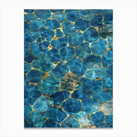 Blue Water 4 Canvas Print