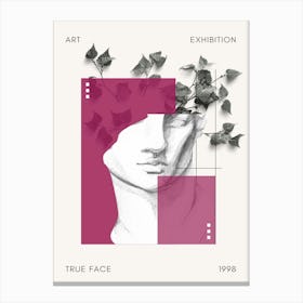 True Face 1 Canvas Print