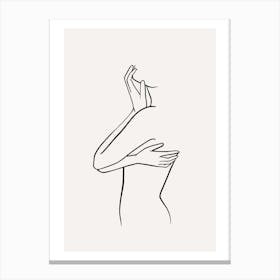 Woman'S Body Canvas Print