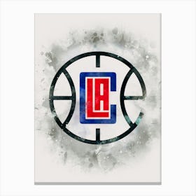 Los Angeles Clippers 3 Canvas Print