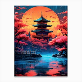 Japanese Pagoda 29 Canvas Print