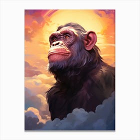 Chimpanzee Canvas Print