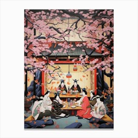 Kabuki Theater Japanese Style 2 Canvas Print