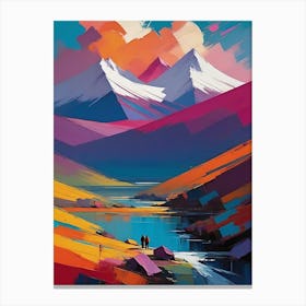 Scottish Mountains 1 Canvas Print