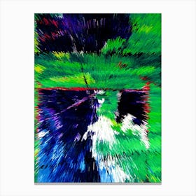 Acrylic Extruded Painting 94 Canvas Print