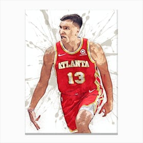 Bogdan Bogdanovic Atlanta Hawks 1 Canvas Print