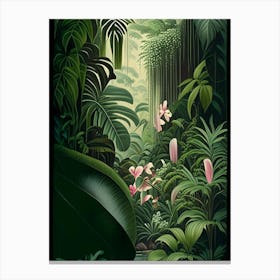 Hidden Paradise 3 Botanical Canvas Print