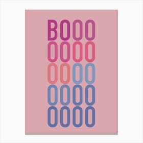 Boo Boo Canvas Print