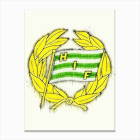 Hammarby If Allsvenskan Sweden Canvas Print