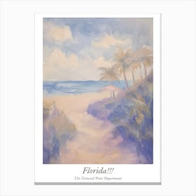 Taylor Swift Fan Art Florida 2 Ttpd Watercolour Canvas Print