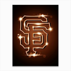 San Francisco Giants Logo Canvas Print