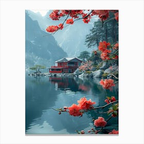 Asian House Canvas Print