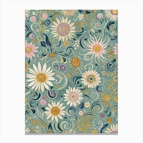 Floral Felicity Canvas Print